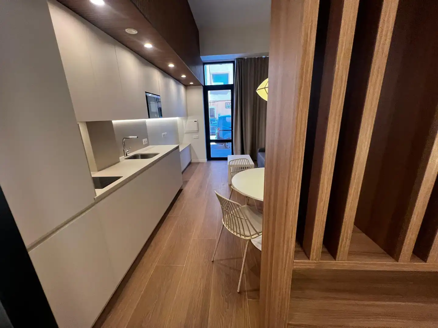 Küche von Loft zur Miete in Burgos mit Heizung und Möbliert