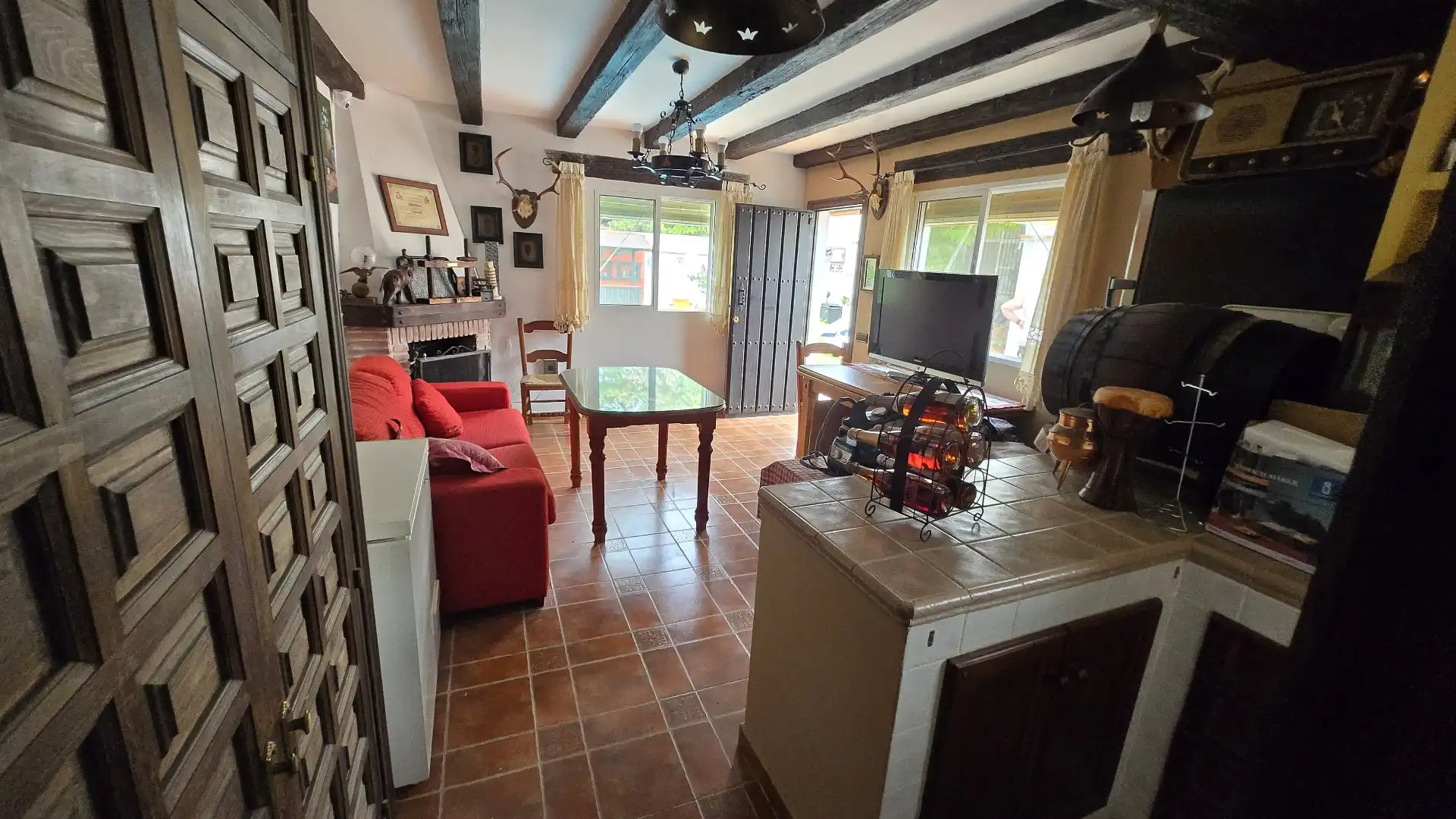 Kitchen of Houses for sale in Málaga  with Air Conditioner, Private garden and Terrace