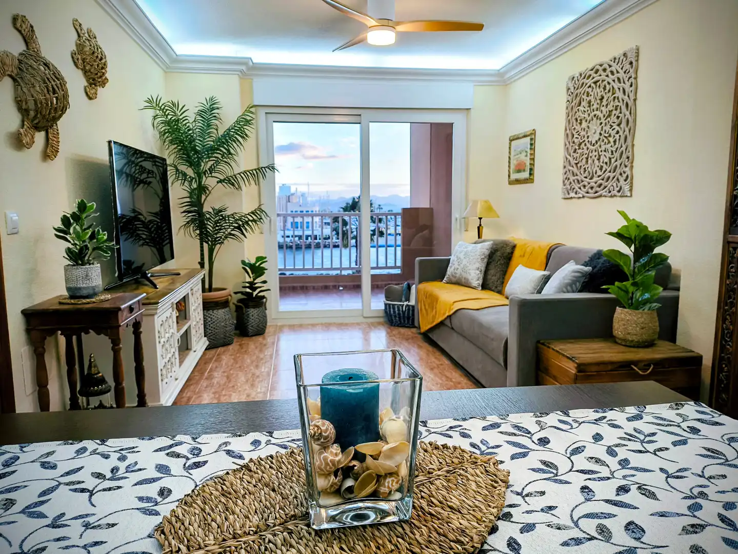 Living room of Apartments for sale in La Manga del Mar Menor  with Air Conditioner, Heating and Terrace
