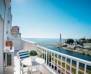 Balcony of Duplex for sale in Fuengirola  with Air Conditioner, Terrace and Swimming Pool