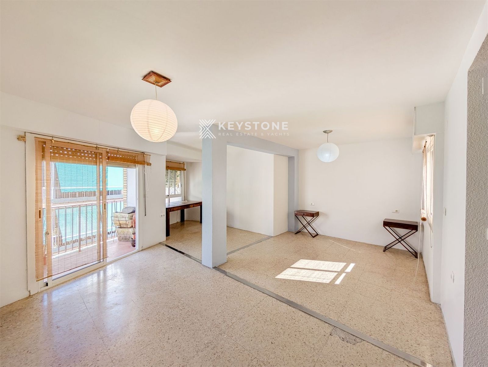 Sala d'estar de Àtic en venda en Alicante / Alacant amb Aire condicionat i Terrassa