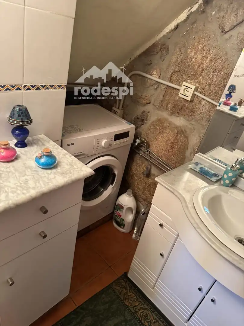 Cuina de Casa o xalet en venda en Arbo amb Moblat