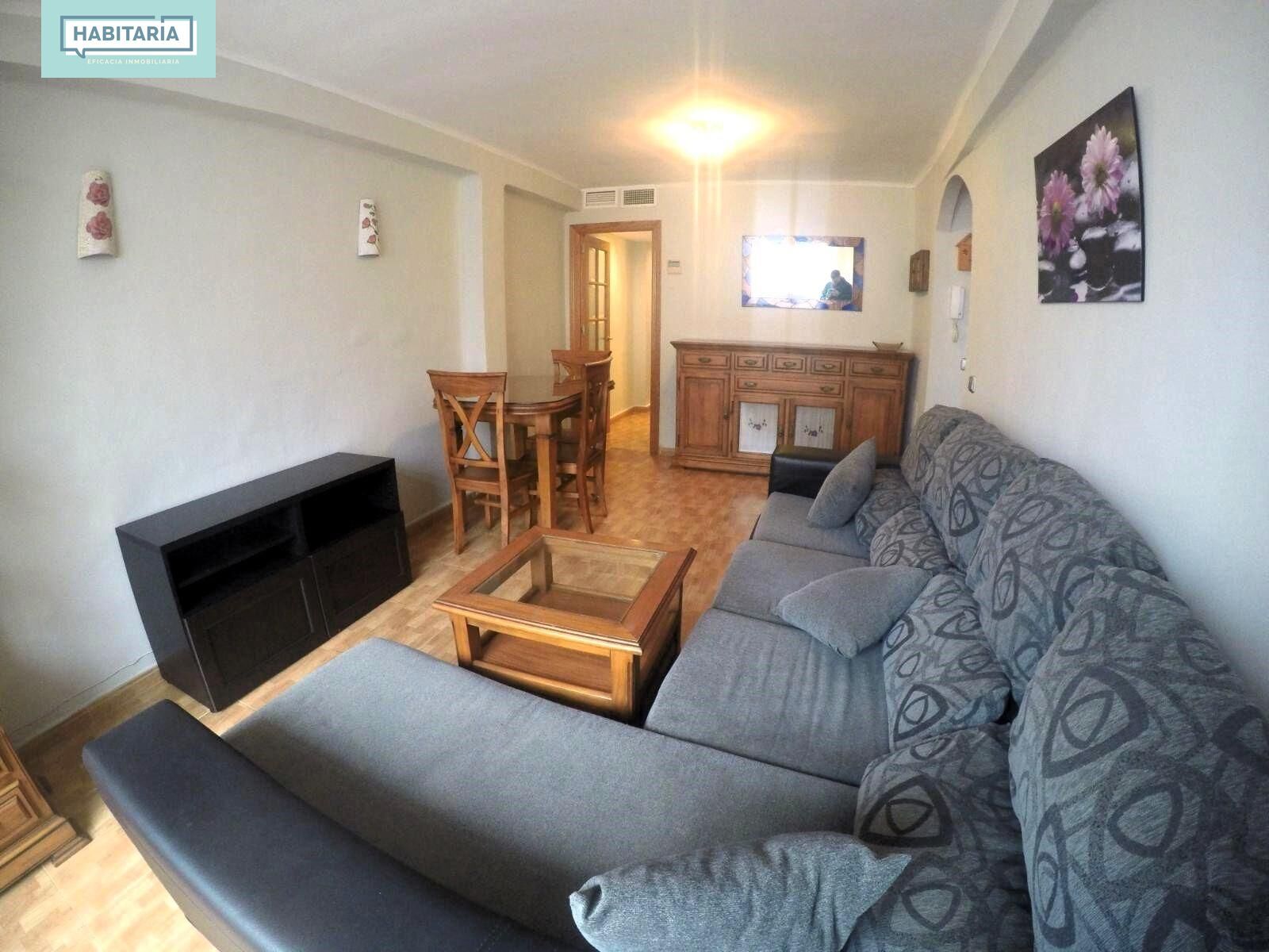 Sala d'estar de Pis en venda en Málaga Capital amb Aire condicionat i Terrassa