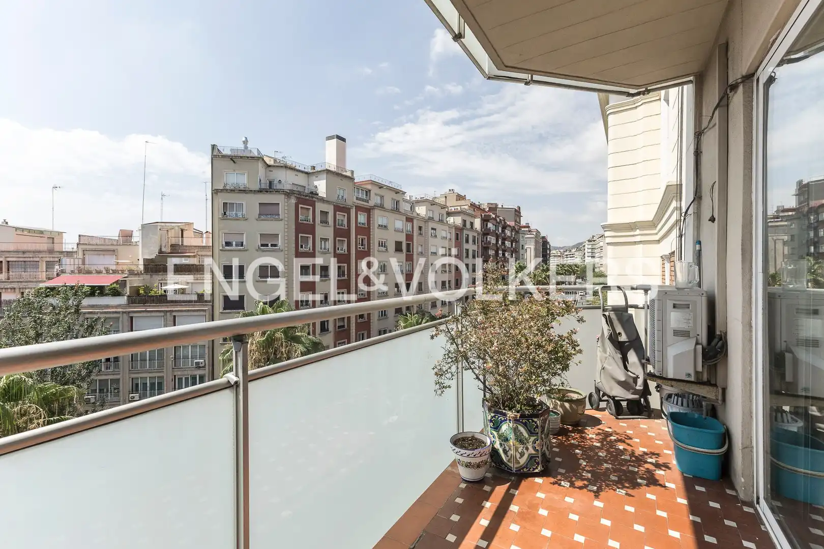 Balcony of Flat for sale in Barcelona  with Air Conditioner, Heating and Parquet flooring