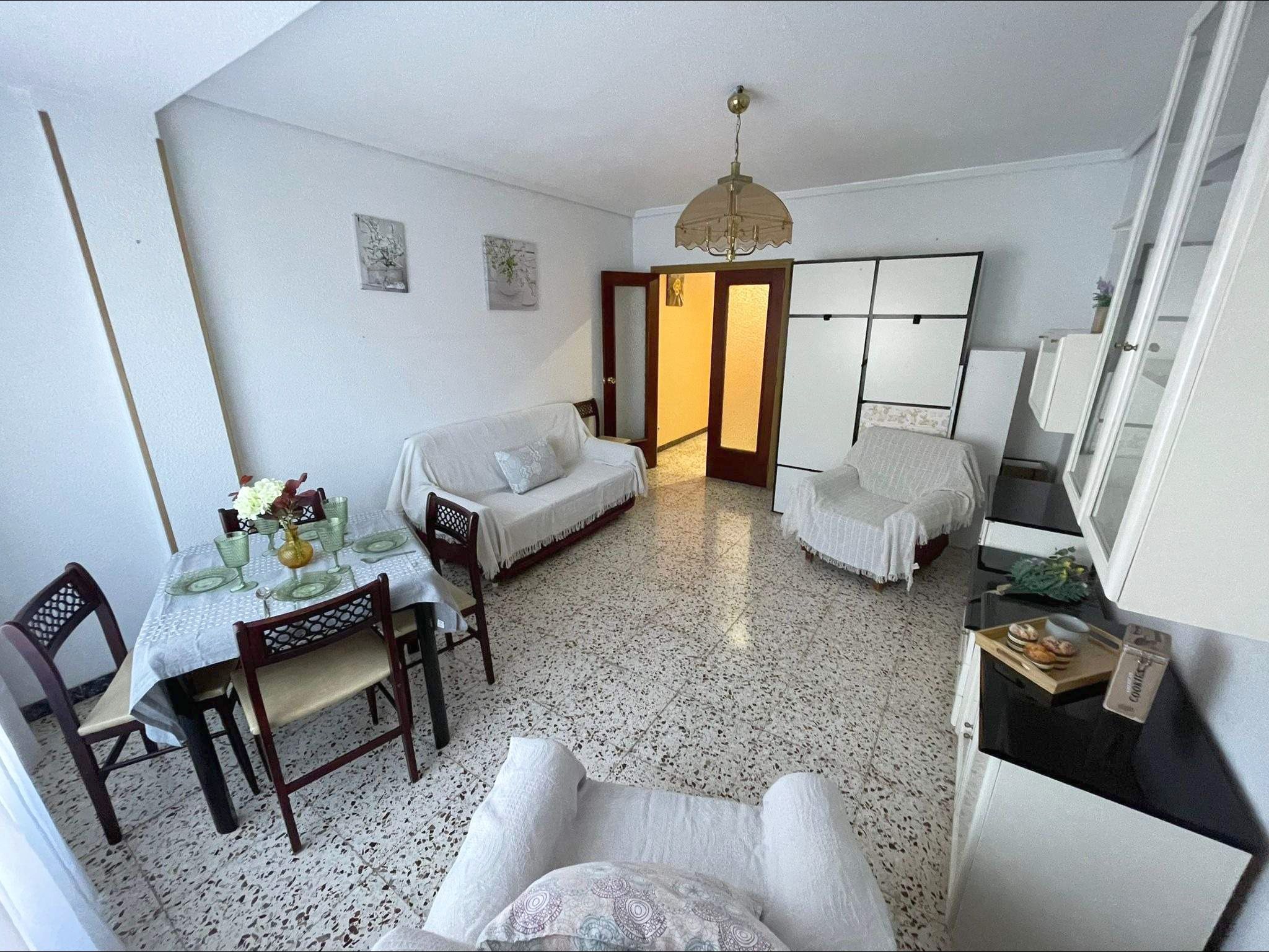 Living room of Flat for sale in Elche / Elx  with Air Conditioner and Balcony