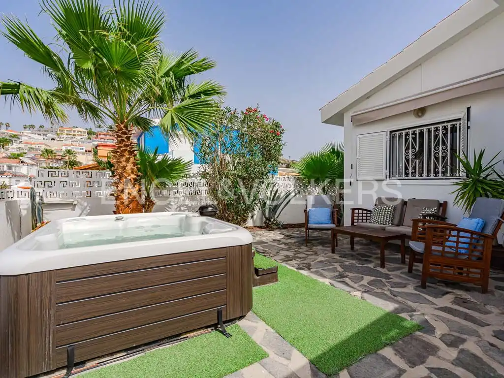 Terraza de Casa o chalet en venta en Adeje con Terraza, Amueblado y Jacuzzi