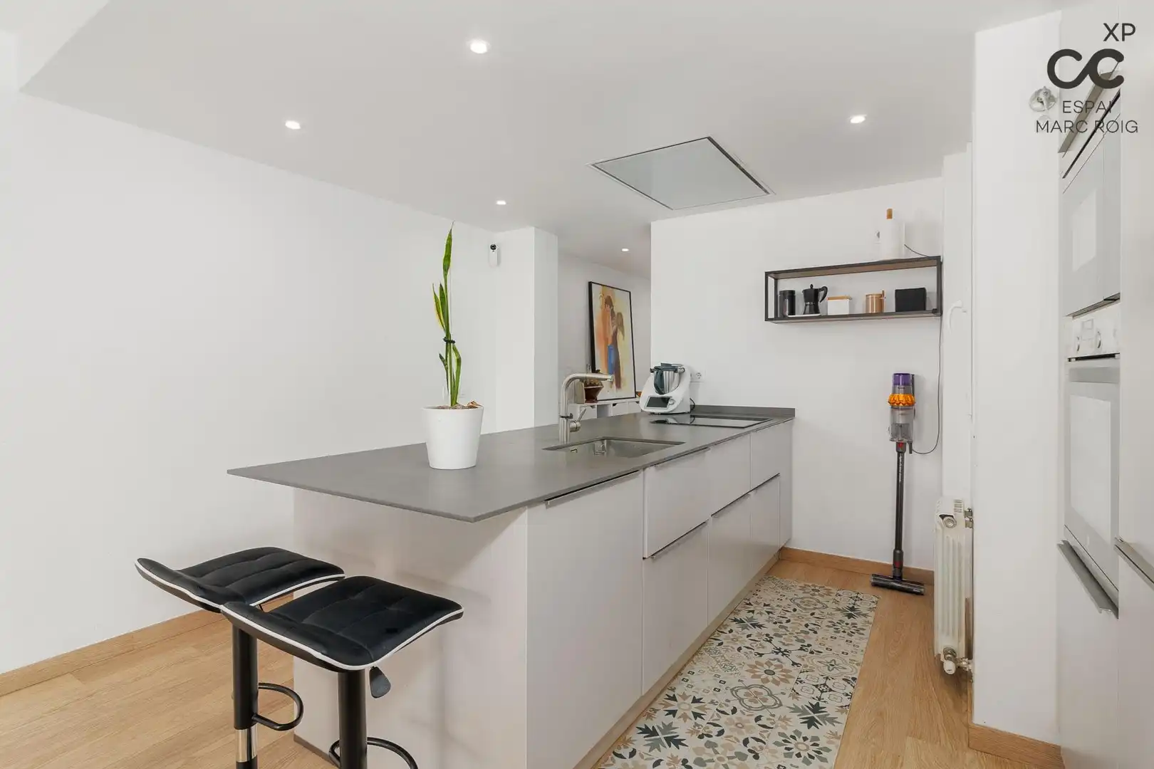 Cocina de Dúplex en venta en Figueres con Aire acondicionado, Calefacción y Parquet