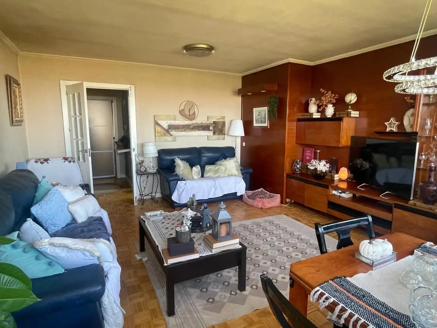 Living room of Flat for sale in Leganés  with Air Conditioner, Heating and Storage room