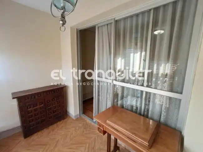 Bedroom of Flat for rent in Madrid  with Air Conditioner, Parquet flooring and Washing machine