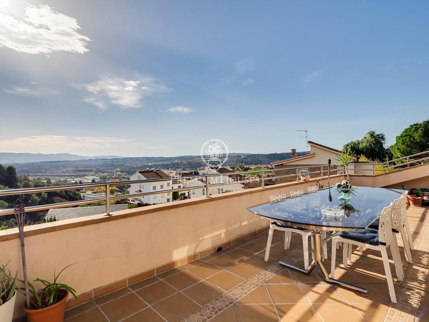 Terrace of House or chalet for sale in Olesa de Montserrat  with Air Conditioner, Heating and Private garden