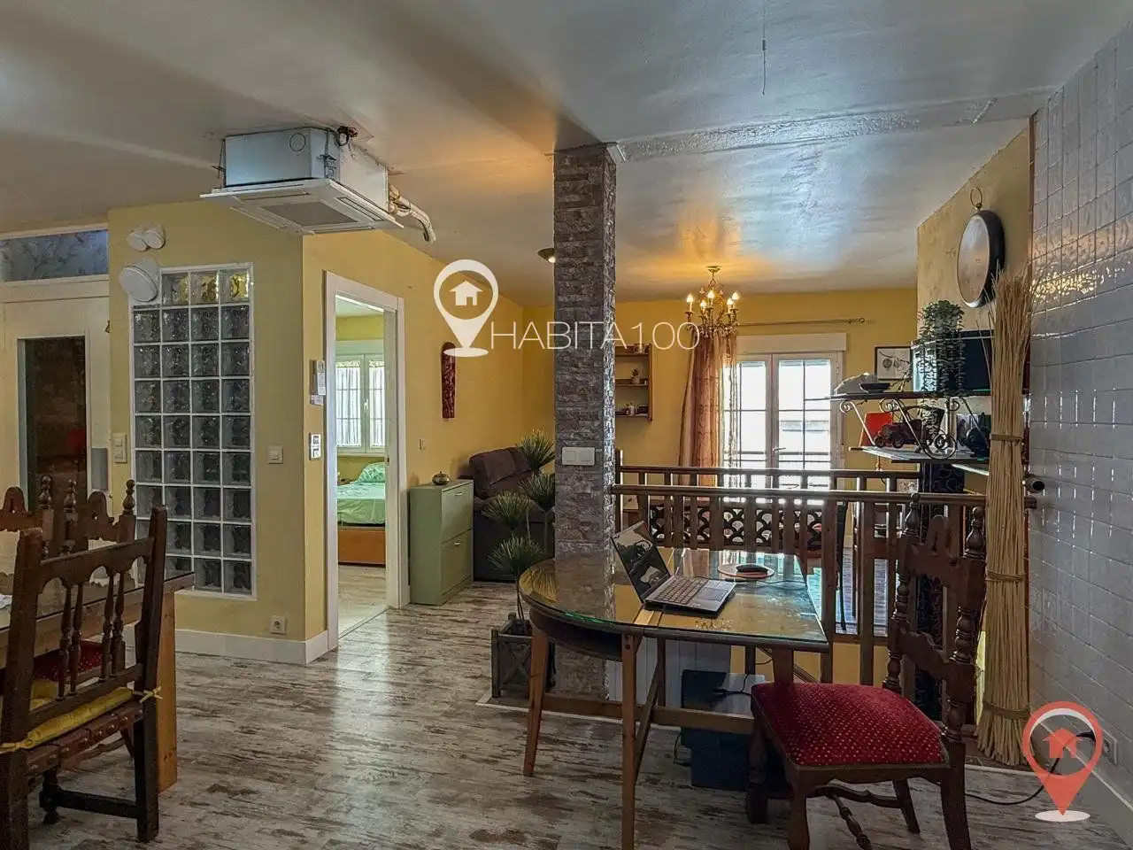 Sala de estar de Casa o chalet en venta en Cañaveras con Aire acondicionado, Calefacción y Terraza
