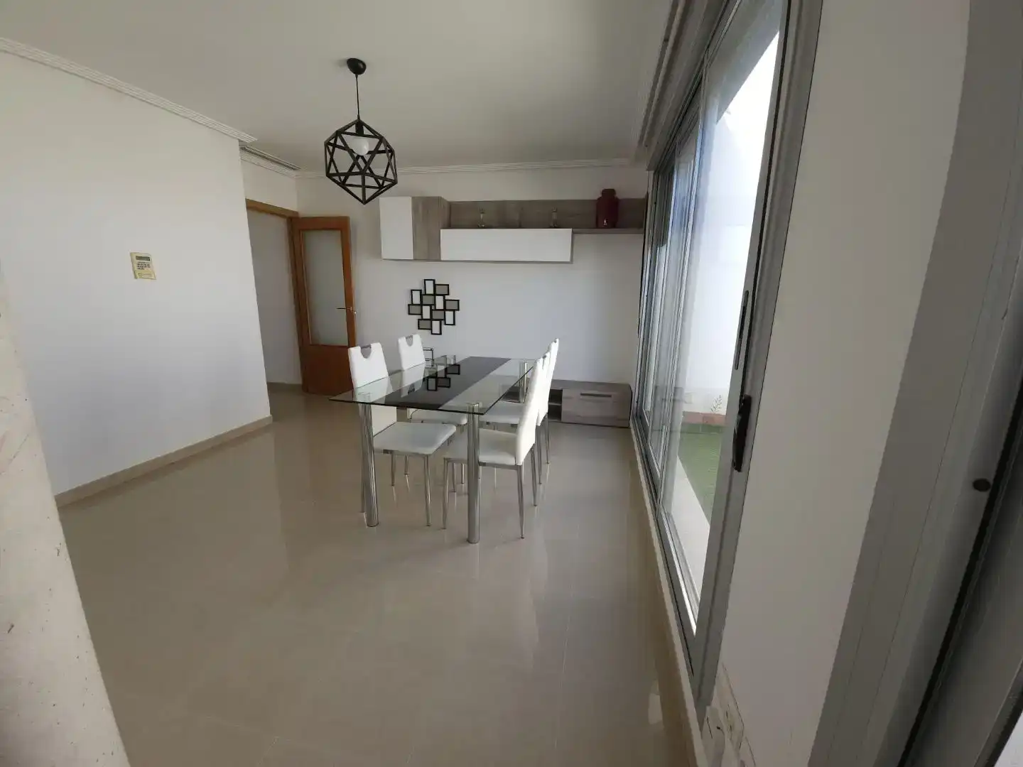 Dining room of Flat for rent in Benissa  with Air Conditioner, Furnished and Balcony