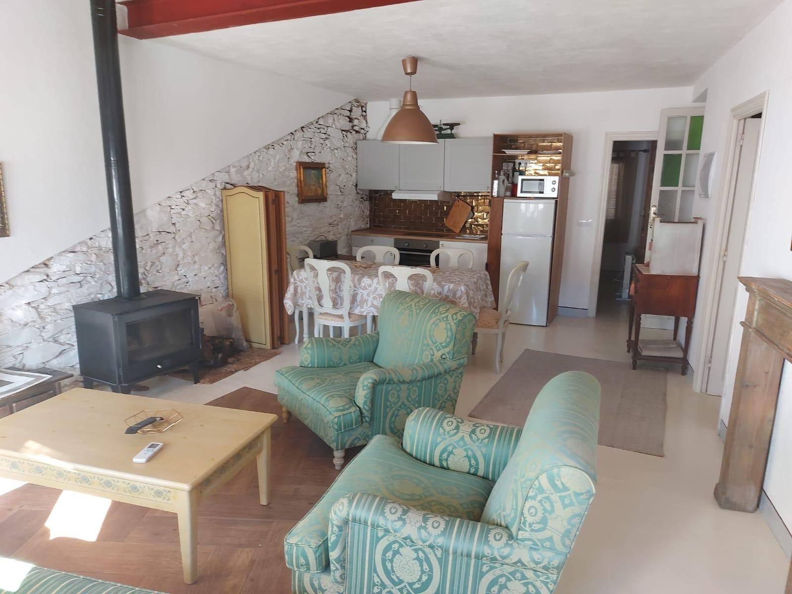 Sala de estar de Finca rústica en venta en Corteconcepción con Aire acondicionado y Calefacción