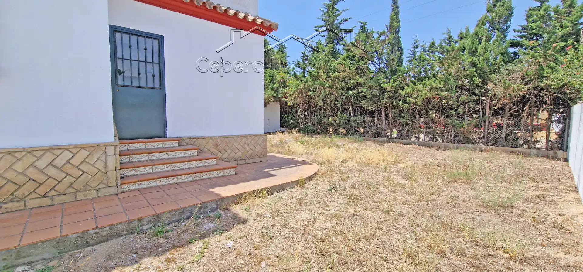 Garten von Einfamilien-Reihenhaus zum Verkauf in El Puerto de Santa María mit Privatgarten und Balkon