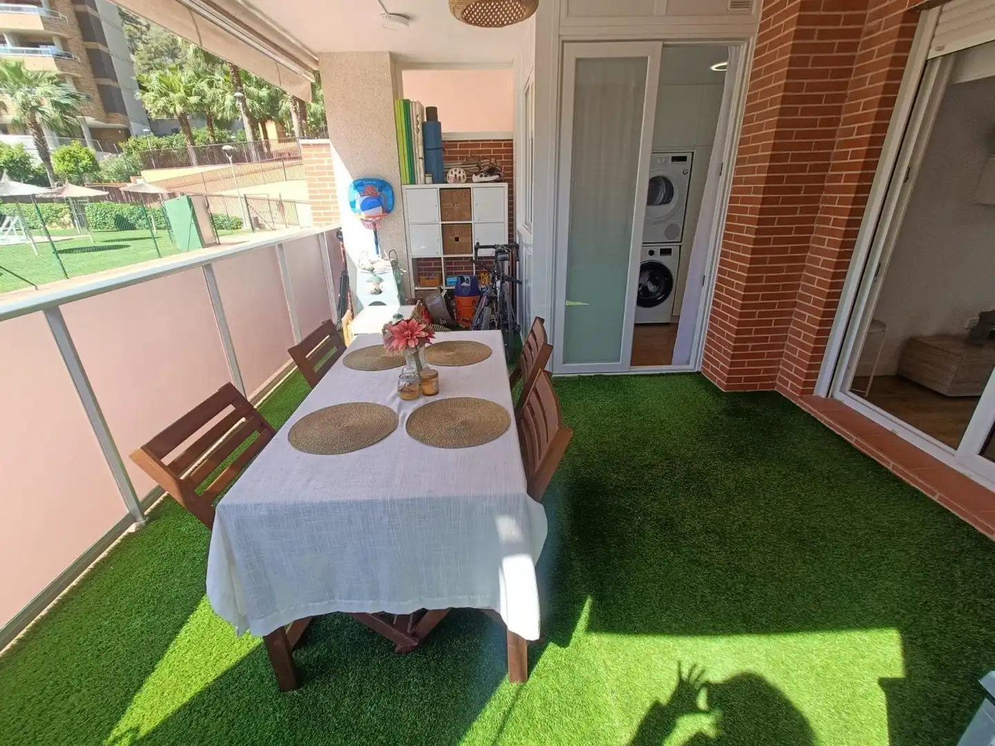 Terraza de Apartamento en venta en Villajoyosa / La Vila Joiosa con Calefacción, Jardín privado y Terraza