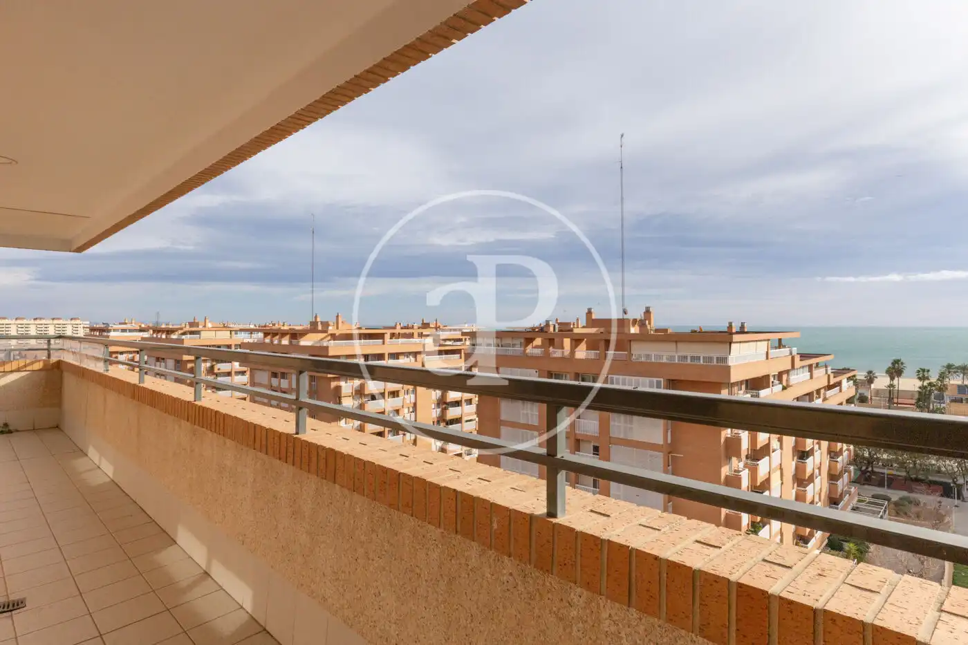 Terrace of Attic for rent in Alboraya  with Air Conditioner, Heating and Private garden