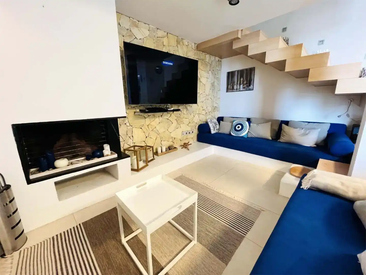 Sala de estar de Dúplex en venta en Adeje con Aire acondicionado, Terraza y Piscina