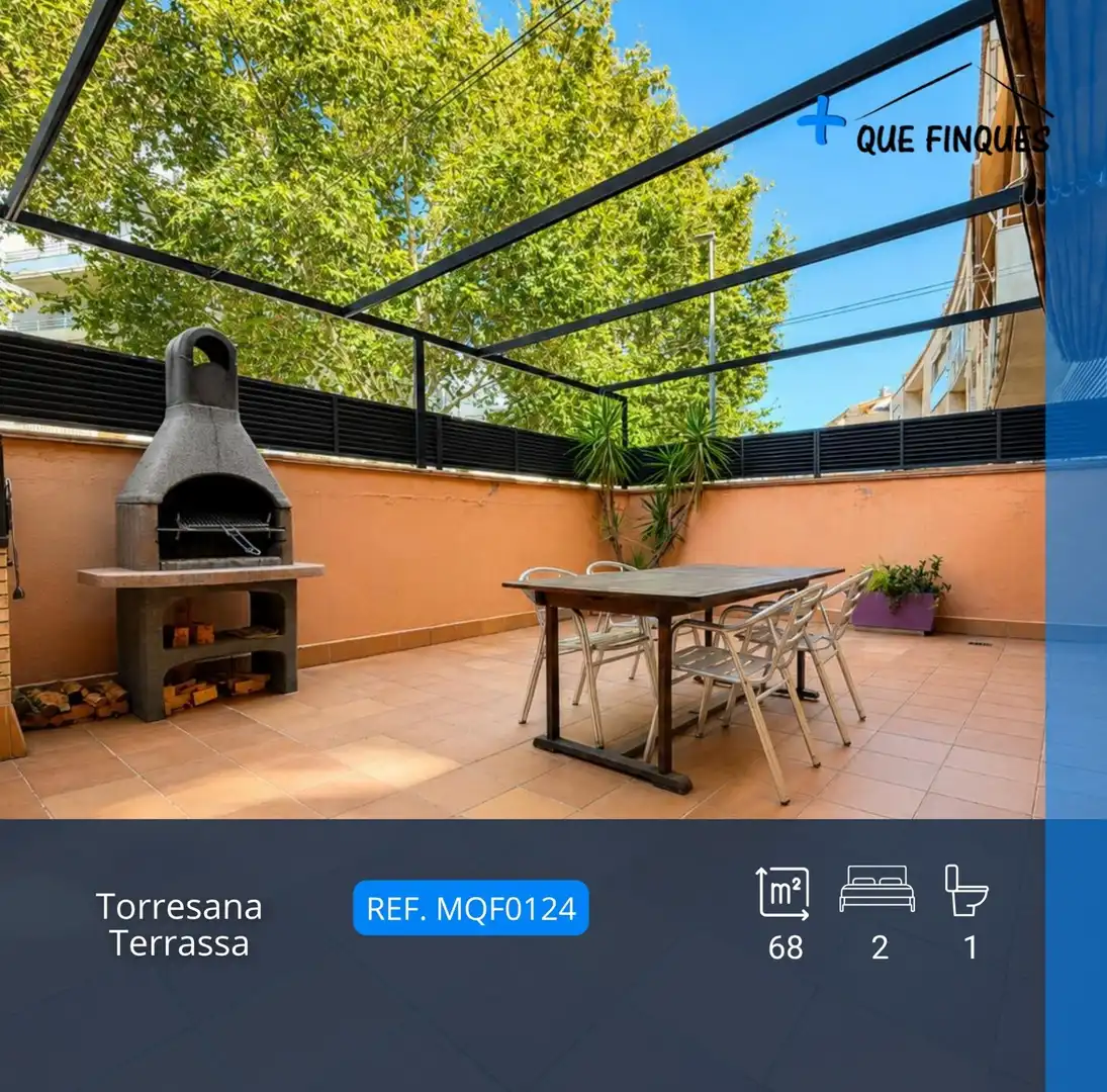 Terraza de Piso en venta en Terrassa con Calefacción