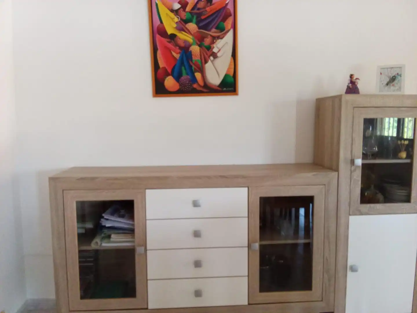 Sala d'estar de Casa o xalet en venda en Cullera amb Aire condicionat, Jardí privat i Moblat