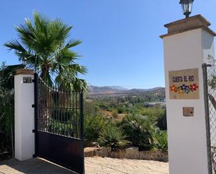 Exterior view of Country house for sale in Álora  with Heating, Private garden and Swimming Pool