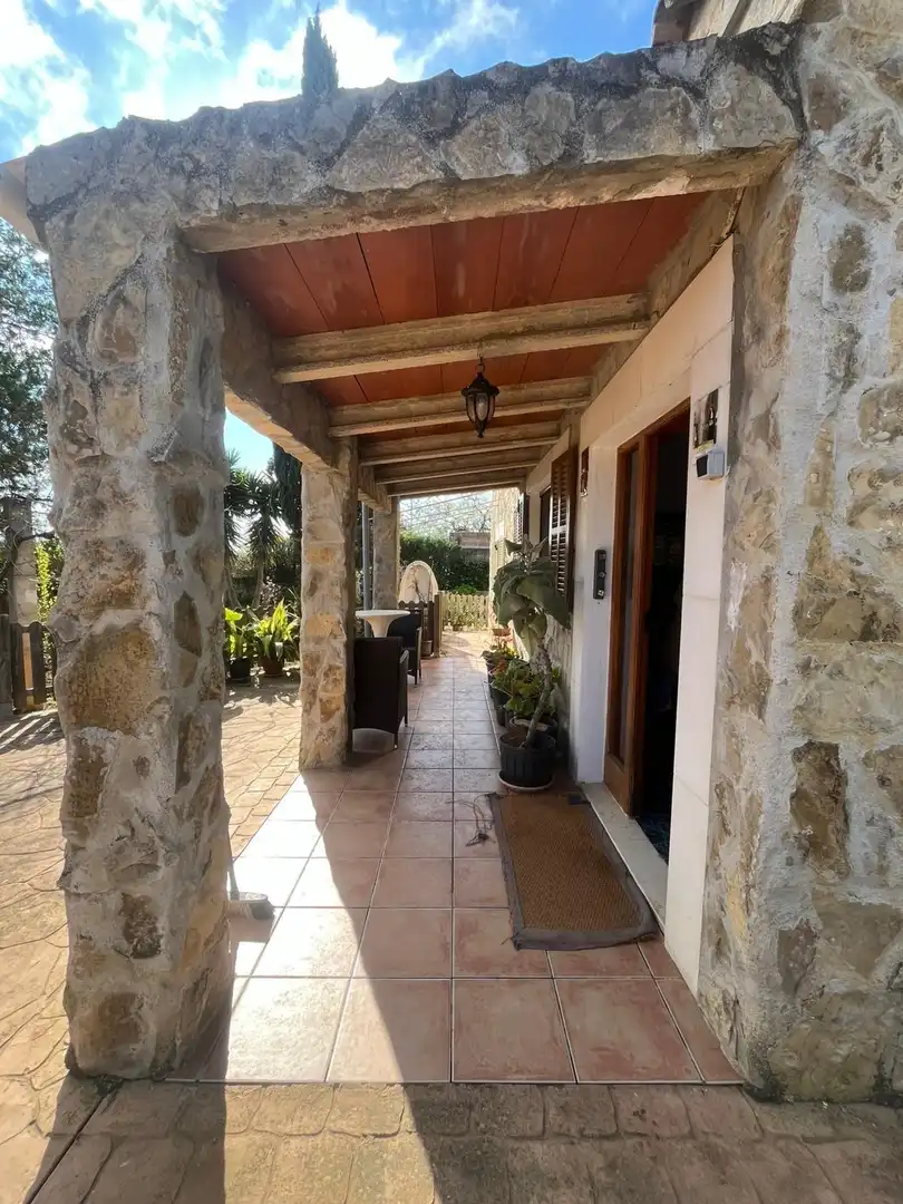 Exterior view of Houses for sale in Consell  with Air Conditioner, Private garden and Terrace