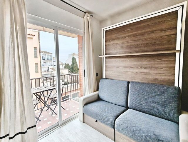 Schlafzimmer von Wohnung zum Verkauf in Calonge i Sant Antoni mit Heizung, Möbliert und Ofen