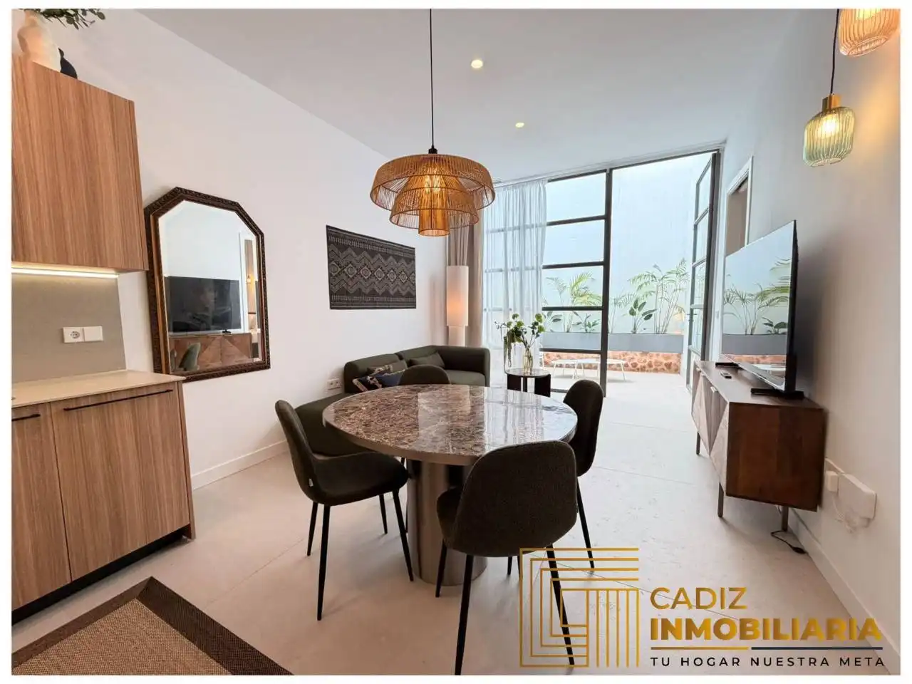 Dining room of Flat for sale in Cádiz  with Air Conditioner and Furnished
