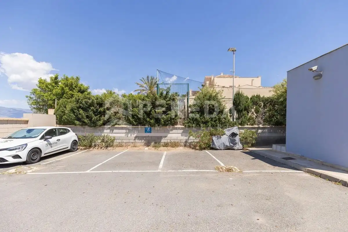 Parking of Flat for sale in Roquetas de Mar  with Air Conditioner, Terrace and Furnished