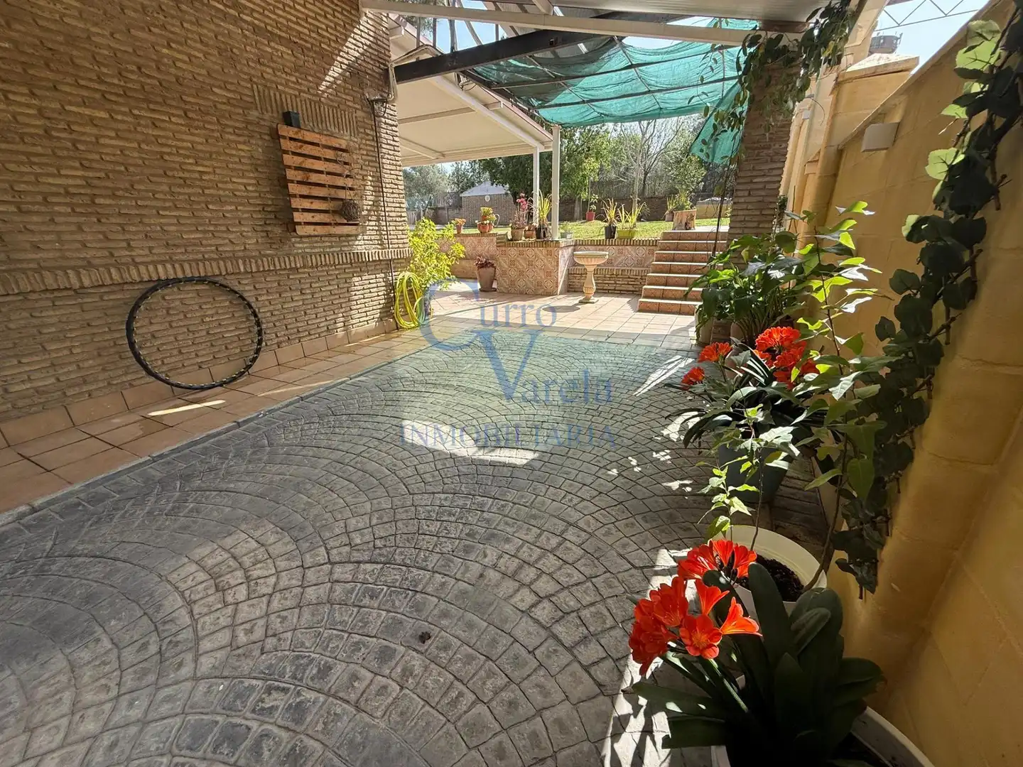 Terraza de Casa o chalet en venta en Montequinto con Aire acondicionado, Calefacción y Jardín privado