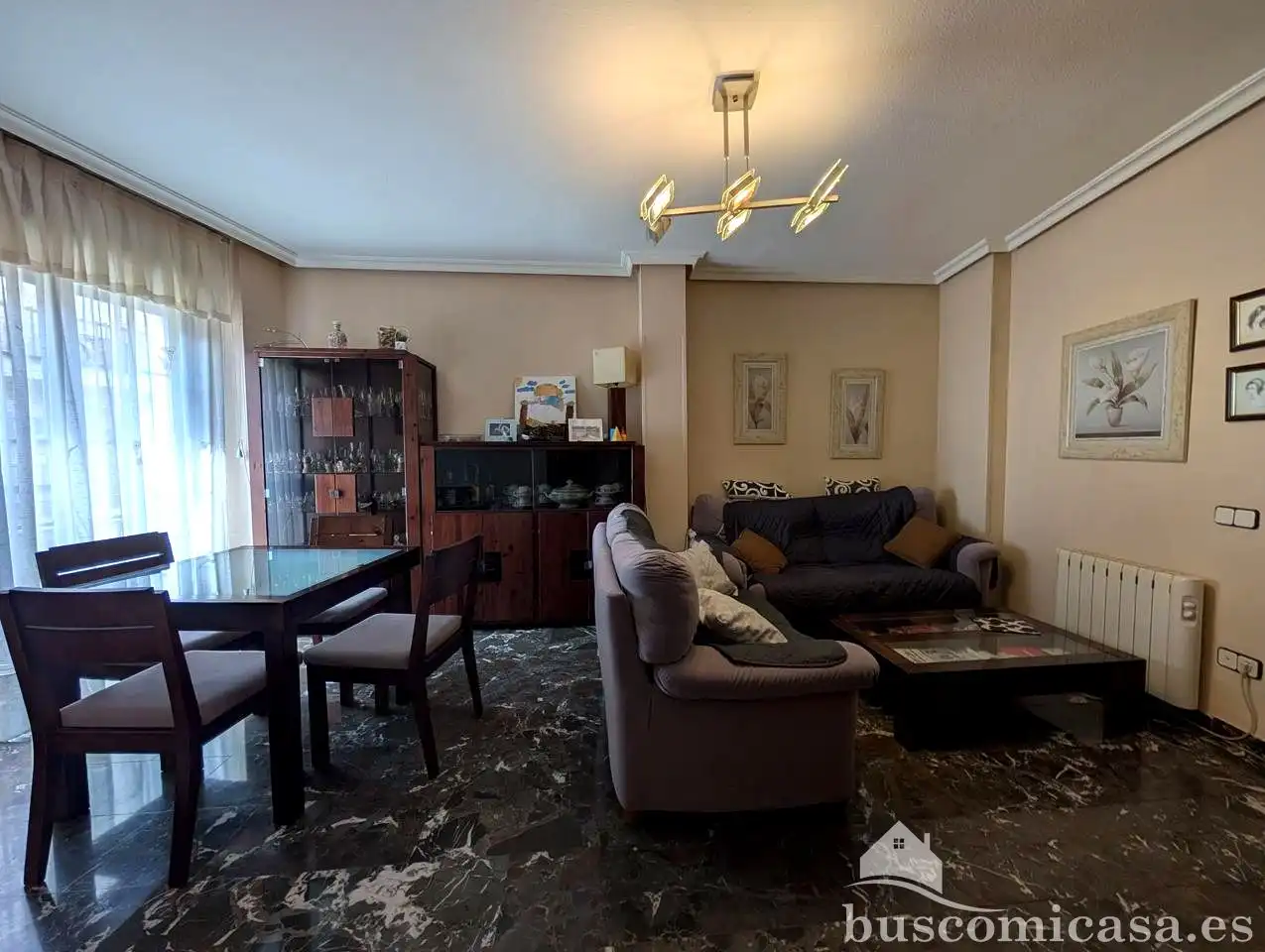 Sala d'estar de Pis en venda en Linares amb Aire condicionat, Calefacció i Terrassa
