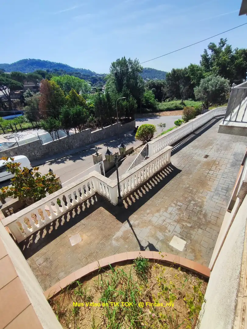 Terraza de Casa o chalet en venta en Bigues i Riells del Fai con Calefacción, Jardín privado y Terraza