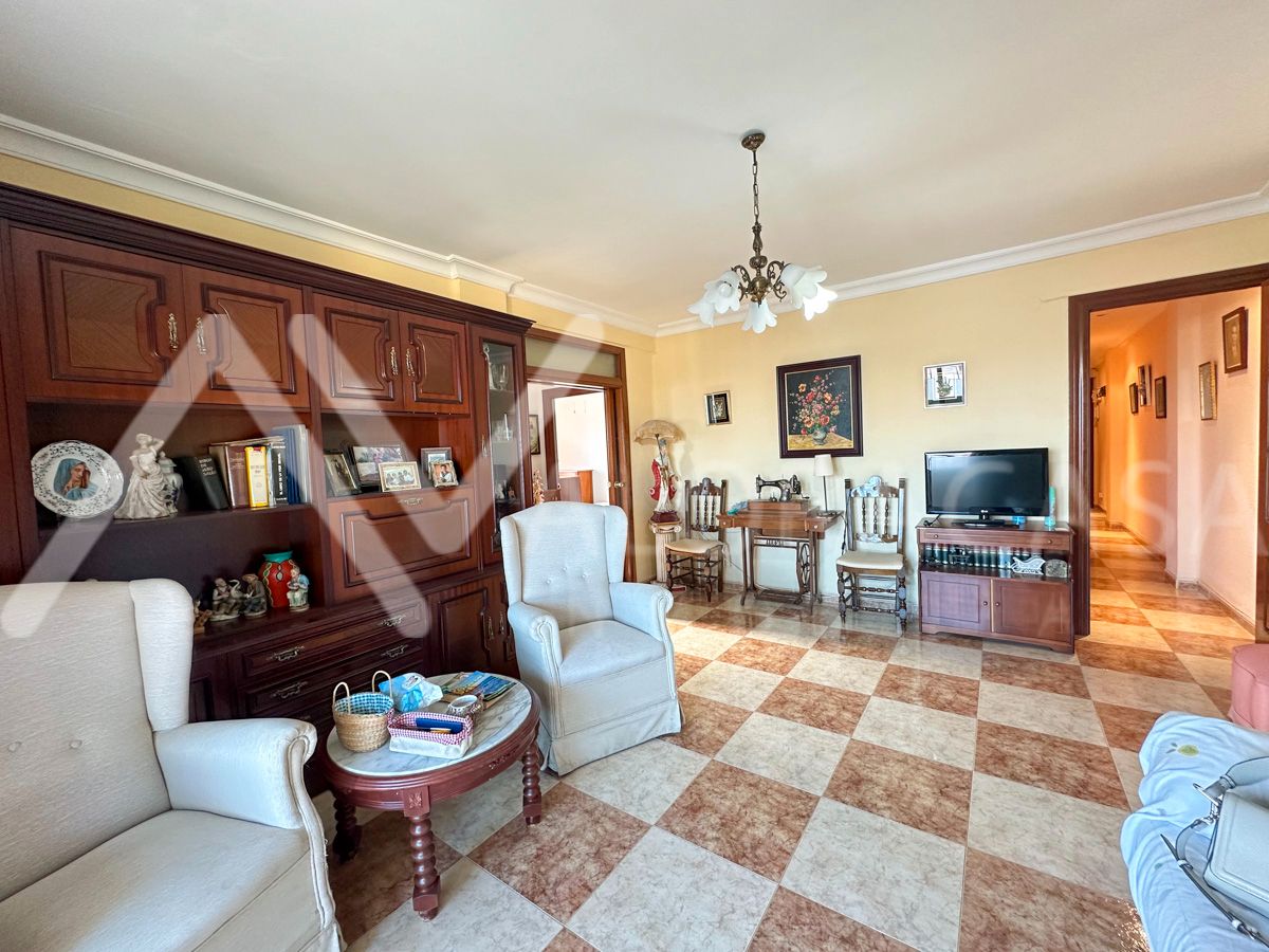 Sala de estar de Piso en venta en Málaga Capital con Amueblado