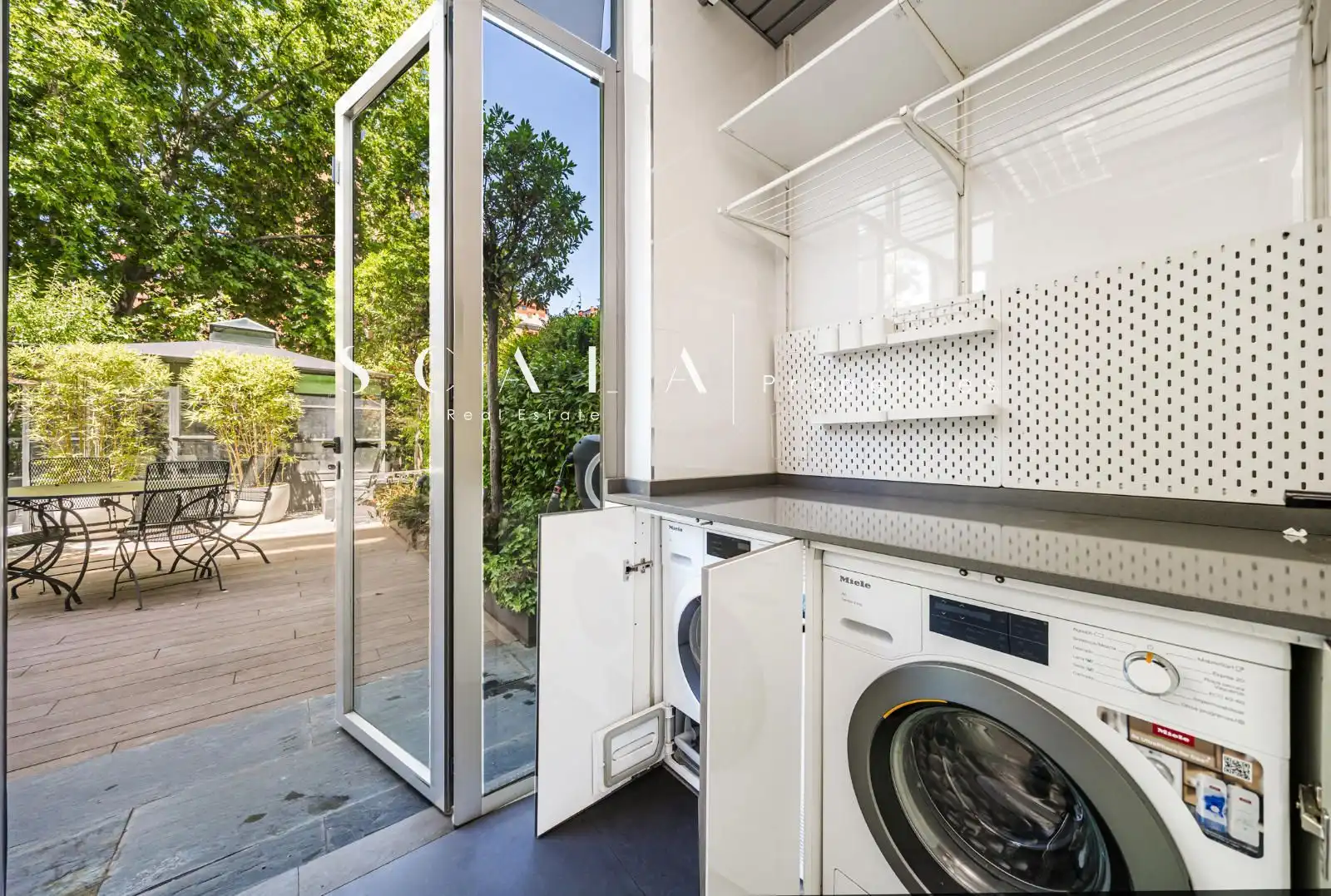 Terrasse von Wohnung zur Miete in Madrid mit Klimaanlage, Heizung und Privatgarten