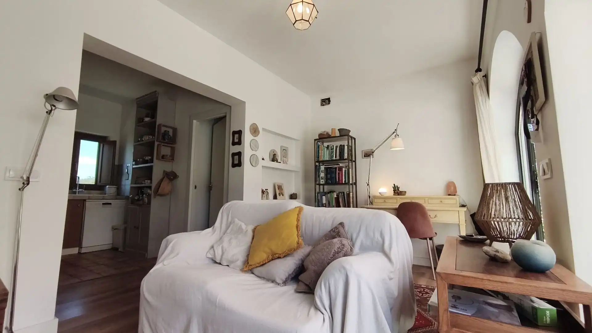 Sala de estar de Finca rústica en venta en Alhaurín El Grande con Piscina