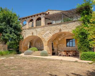 Exterior view of Country house for sale in Vilademuls  with Heating, Private garden and Terrace