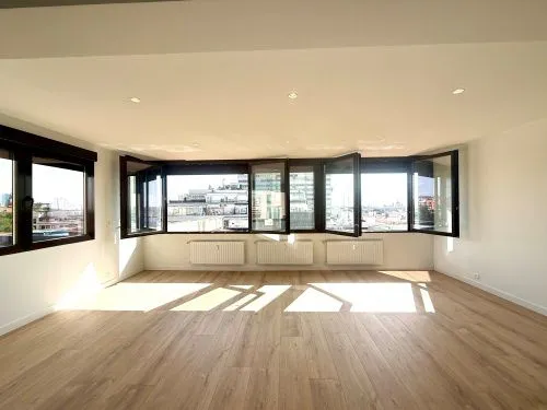 Living room of Attic for sale in  Madrid Capital  with Air Conditioner, Heating and Parquet flooring