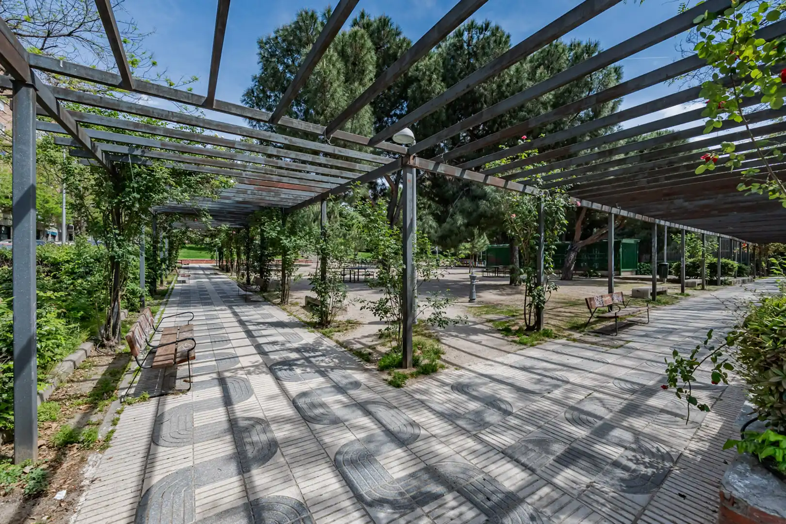 Terrasse von Wohnung zum Verkauf in Madrid mit Heizung, Terrasse und Möbliert