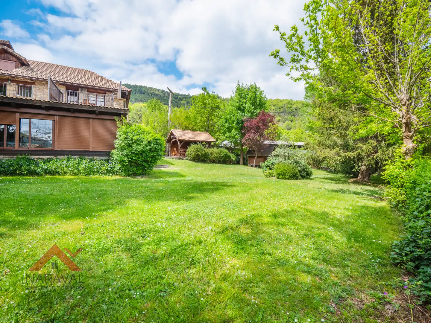 Jardín de Casa o chalet en venta en Fiscal con Aire acondicionado, Calefacción y Jardín privado