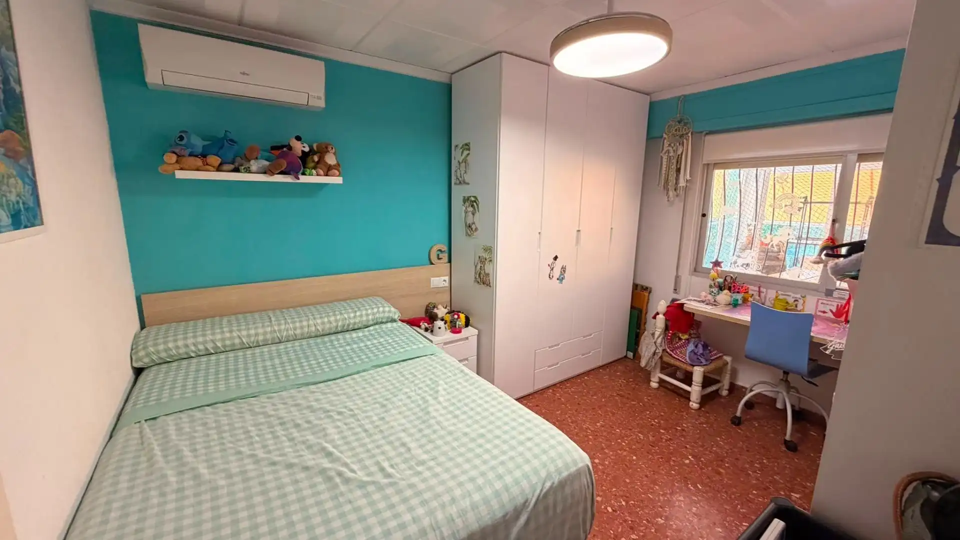 Bedroom of Houses for sale in Alberic  with Air Conditioner, Heating and Private garden