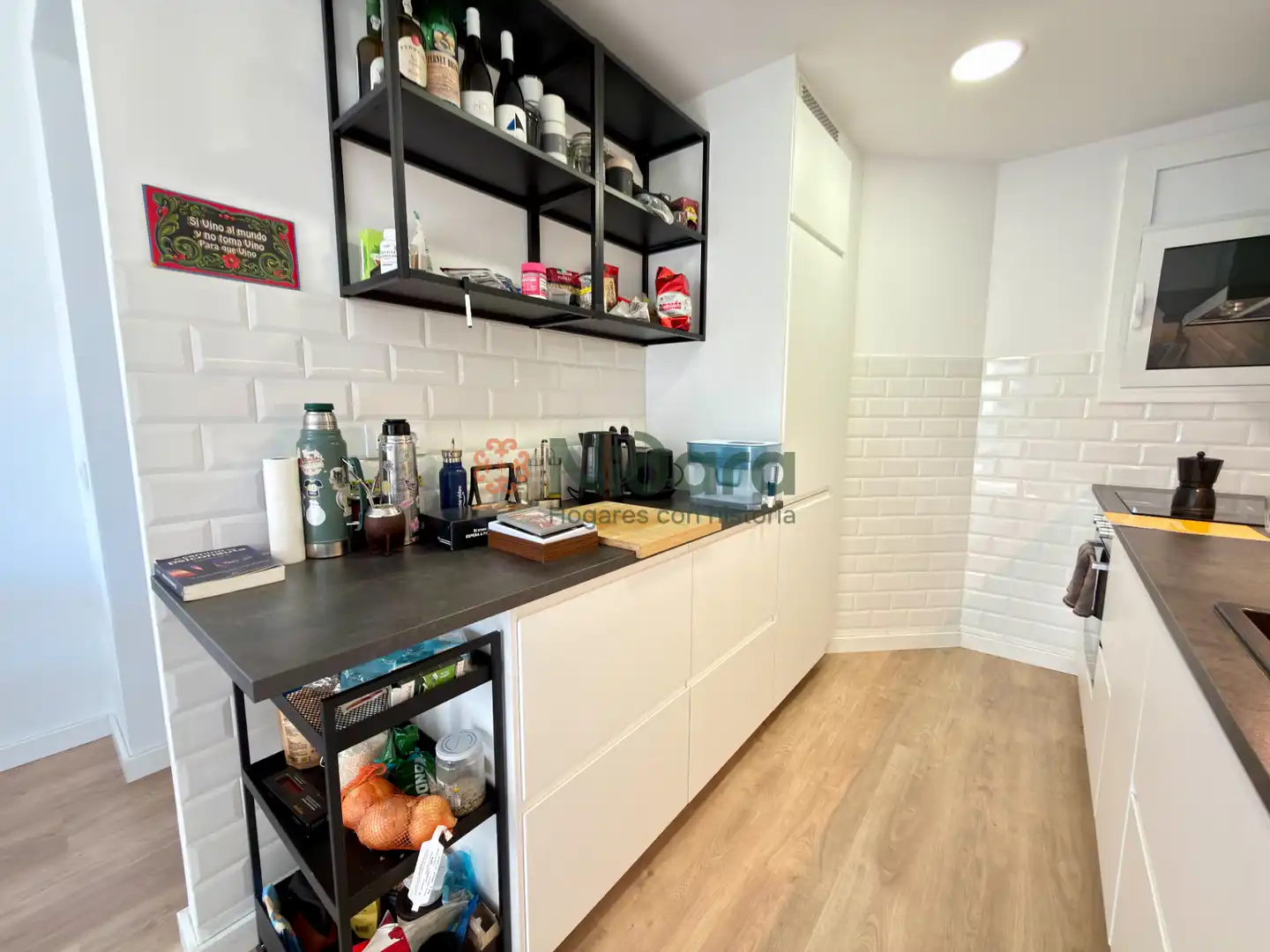 Kitchen of Flat for sale in Barcelona  with Air Conditioner, Heating and Parquet flooring