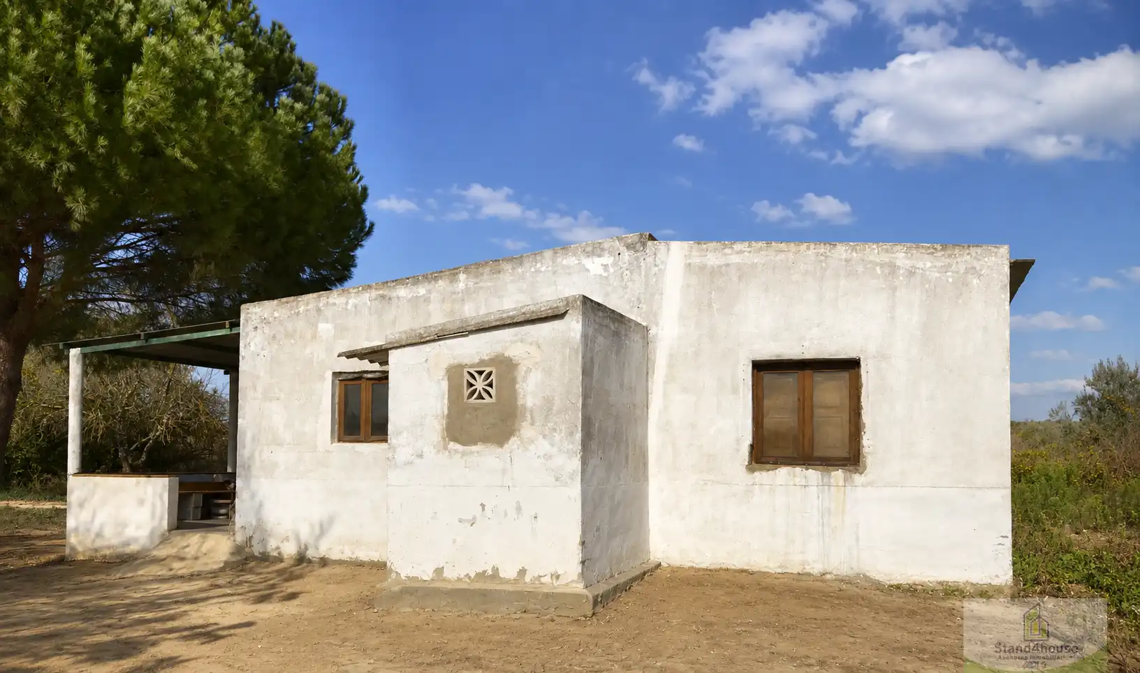 Vista exterior de Finca rústica en venta en Bollullos Par del Condado con Alarma
