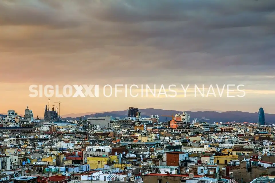 Vista exterior de Oficina en venta en Barcelona con Aire acondicionado, Calefacción y Amueblado