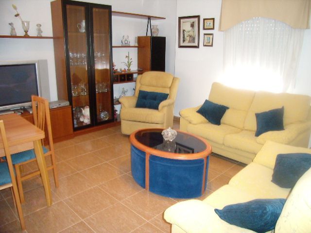 Sala d'estar de Pis de lloguer en Cartagena amb Moblat, Forn i Rentadora