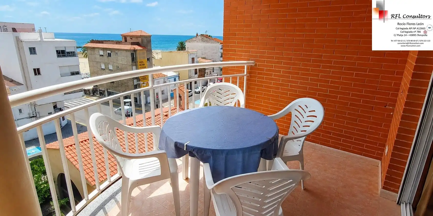 Terrasse von Wohnungen zum Verkauf in Torreblanca mit Privatgarten, Terrasse und Abstellraum