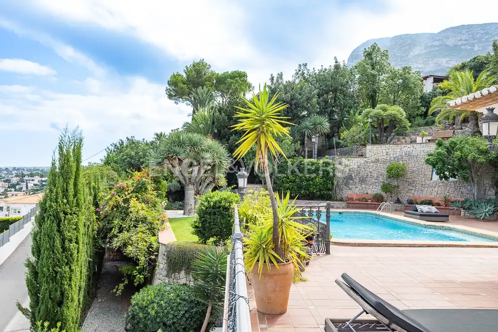 Terrassa de Casa o xalet de lloguer en Dénia amb Aire condicionat, Calefacció i Jardí privat