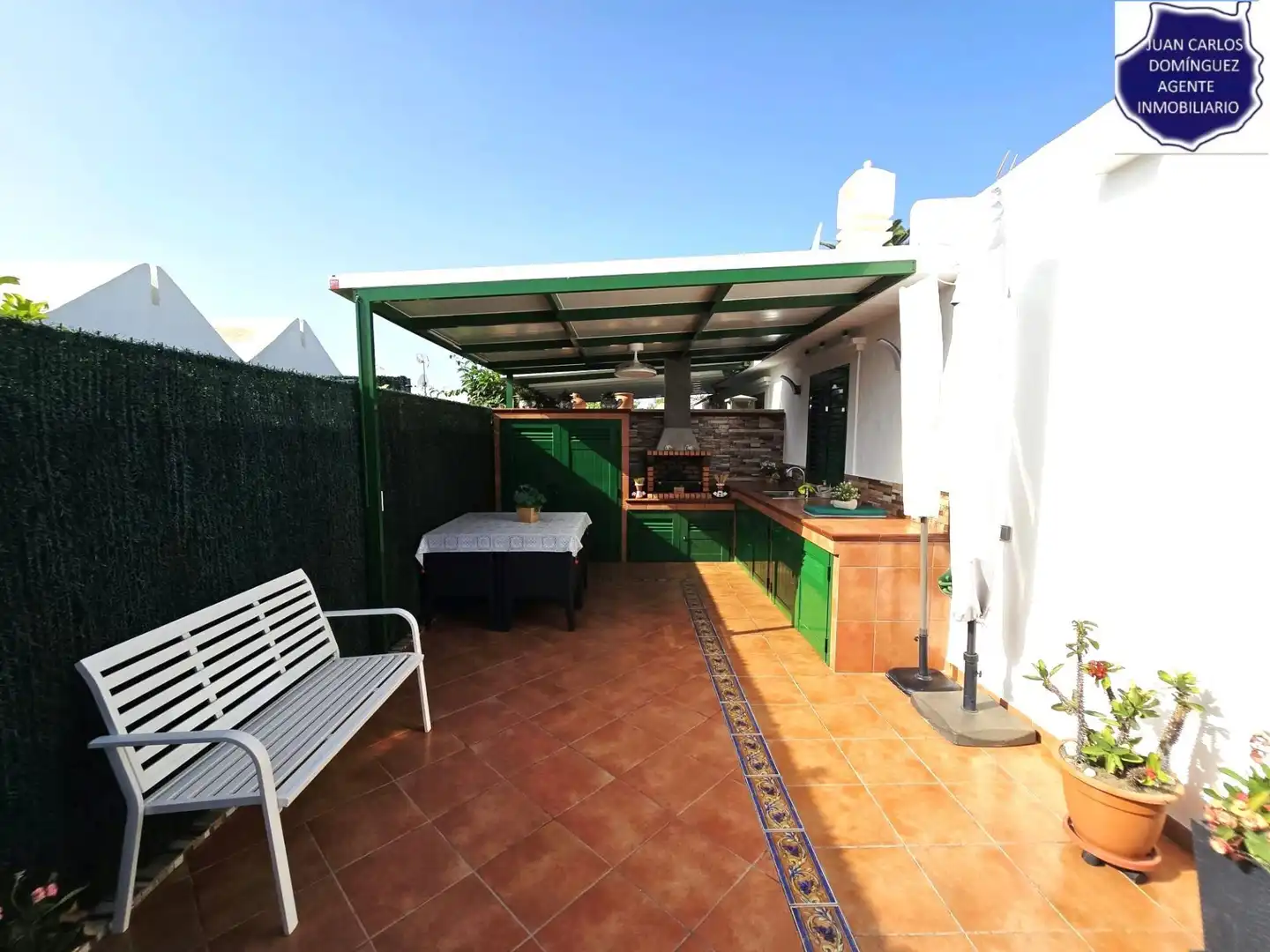 Terraza de Casa o chalet de alquiler en San Bartolomé de Tirajana con Aire acondicionado, Terraza y Amueblado