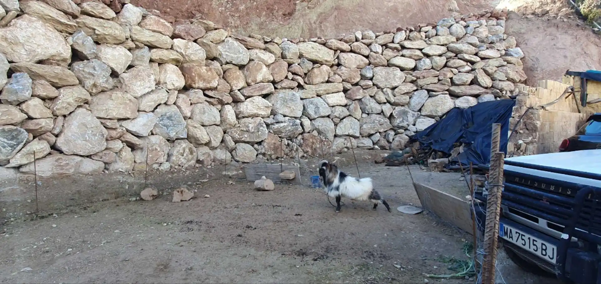 Vista exterior de Finca rústica en venda en El Burgo amb Calefacció, Jardí privat i Traster