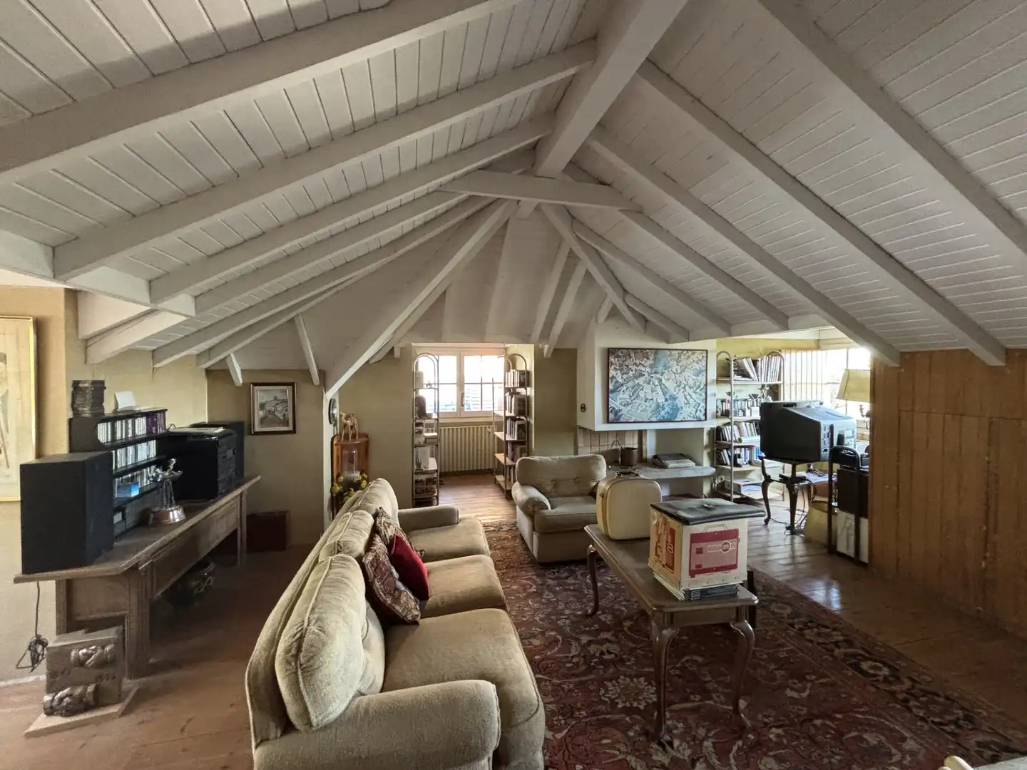 Sala de estar de Casa o chalet en venta en Sant Feliu de Codines con Calefacción, Jardín privado y Parquet