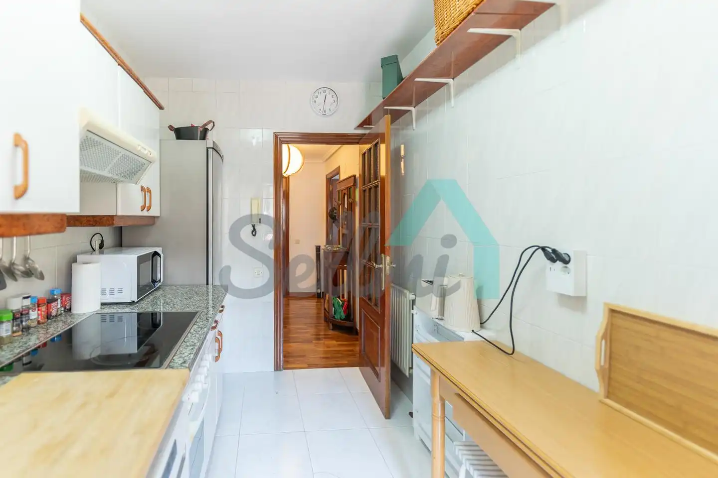Küche von Maisonette zur Miete in Oviedo  mit Heizung, Parkett und Terrasse