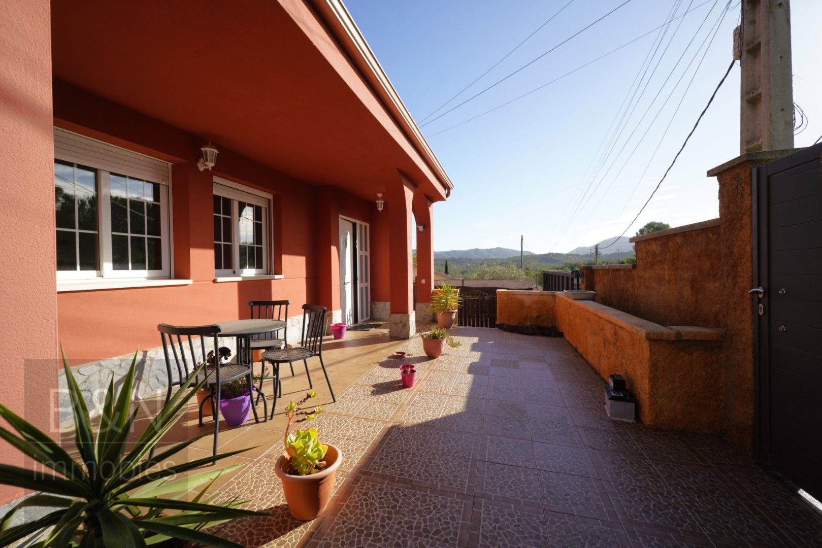 Terrassa de Casa o xalet en venda en Vacarisses amb Calefacció, Terrassa i Piscina